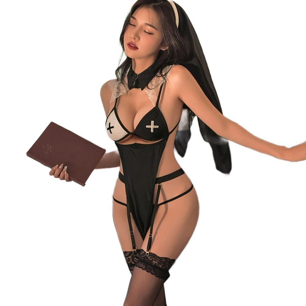 3417 Sexy Chinese Style Perspective Lingerie Cosplay Embroidered Hanfu